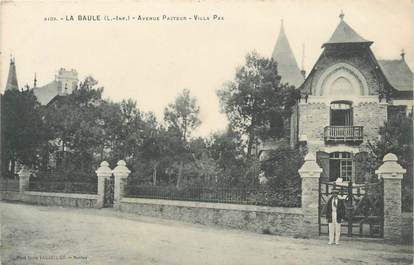 CPA FRANCE 44 "La Baule, Avenue Pasteur, Villa Pax"