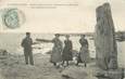 CPA FRANCE 44 "Le Bourg de Bas, Menhir dominant le port"