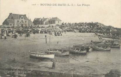 CPA FRANCE 44 "Le Bourg de Bas, La plage"