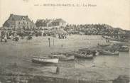 44 Loire Atlantique CPA FRANCE 44 "Le Bourg de Bas, La plage"