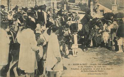 CPA FRANCE 44 "Le Bourg de Bas, Grande fête annuelle du sel et des paludiers 27 août 1911"