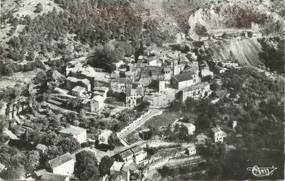 CPSM FRANCE 06 " Aspremont, Vue aérienne sur le village"