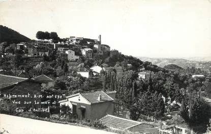 CPSM FRANCE 06 " Aspremont, Vue sur la mer et le Cap d'Antibes"