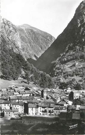 CPSM FRANCE 06 " Isola, Vue générale et Vallée Chastillon"