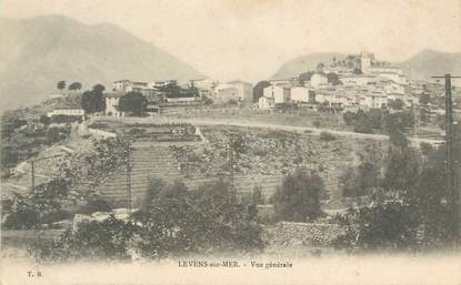 CPA FRANCE 06 " Levens sur Mer, Vue générale"