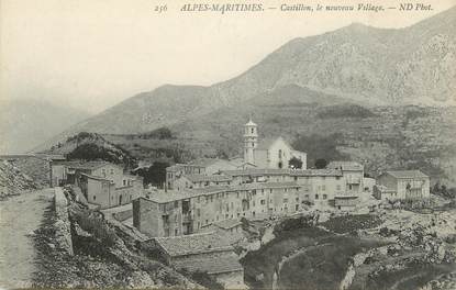 CPA FRANCE 06 " Castillon, Le nouveau village"