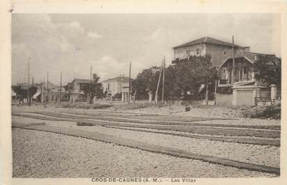 CPA FRANCE 06 "Cagnes sur Mer, Les villas"