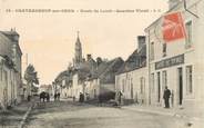 18 Cher / CPA FRANCE 18 "Chateauneuf sur Cher, route de Levet, quartier Tivoli"