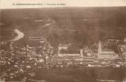 18 Cher / CPA FRANCE 18 "Chateauneuf sur Cher, vue prise en avion"