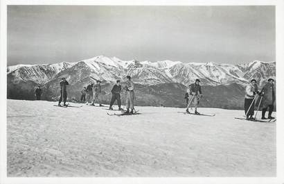 CPSM FRANCE 06 " Valberg, Les skieurs" / SKI