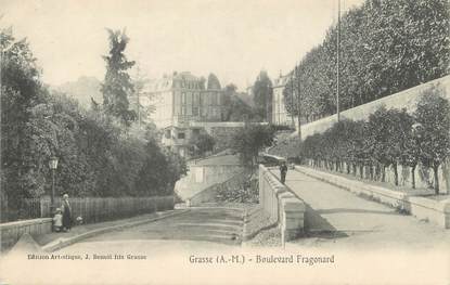 CPA FRANCE 06 " Grasse, Le Boulevard Fragonard"