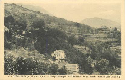 CPA FRANCE 06 " Gréolières, Vue panoramique"
