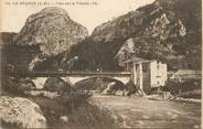 06 Alpe Maritime CPA FRANCE 06 " Le Suquet, Pont sur la Vésubie"