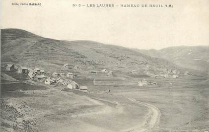 CPA FRANCE 06 " Les Launes, Hameau de Beuil"