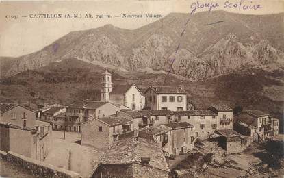 CPA FRANCE 06 "Castillon, Nouveau village"