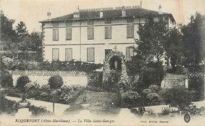 CPA FRANCE 06 "Roquefort, La Villa St Georges"