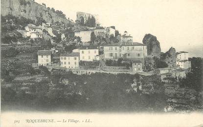 CPA FRANCE 06 "Roquebrune, Le village"