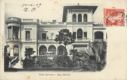 CPA FRANCE 06 "Cap Martin, Villa Cyrnos"