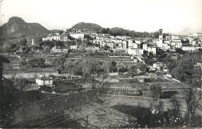 CPSM FRANCE 06 "La Gaude, Vue générale et le Baou"