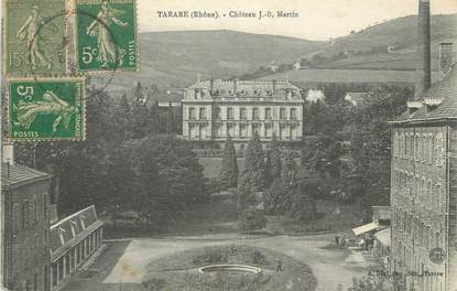 CPA FRANCE 69 "Tarare, Château JB Martin"