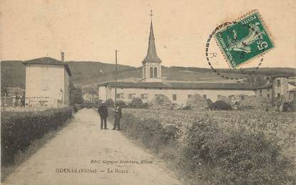/ CPA FRANCE 69 "Odenas, le bourg"