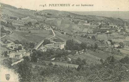 CPA FRANCE 69 " Poleymieux, Les hameaux"