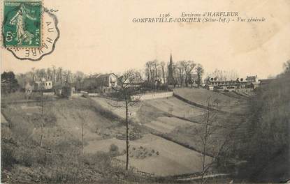 / CPA FRANCE 76 "Gonfreville l'Orcher, environs d'Harfleur"
