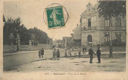 / CPA FRANCE 77 "Mortcerf, place de la mairie"