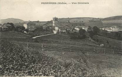 CPA FRANCE 69 " Proprières, Vue générale"