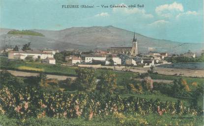 CPA FRANCE 69 " Fleurie, Vue générale"