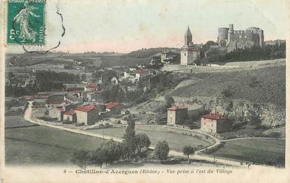 CPA FRANCE 69 " Chatillon d'Azergues, Vu prise à l'est du village"