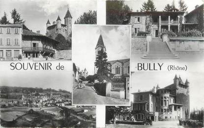 CPSM FRANCE 69 " Bully, Vues"