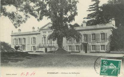 CPA FRANCE 69 " Chasselay, Château de Bellescize"
