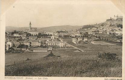 CPA FRANCE 69 " Bourg de Thizy, Les cités"