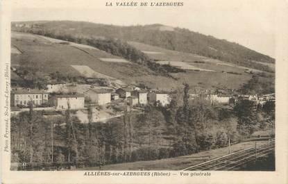 CPA FRANCE 69 " Allières sur Azergues, Vue générale"