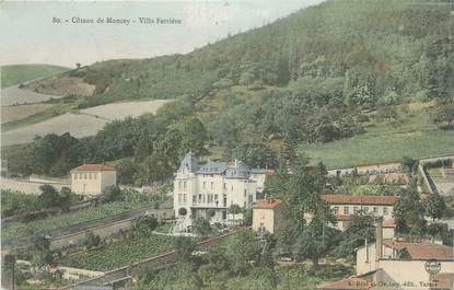 CPA FRANCE 69 " Moncey, Le côteau, Villa Ferrière"