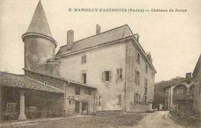 CPA FRANCE 69 " Marcilly d'Azergues, château de Janzé"
