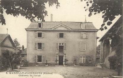 CPA FRANCE 69 " Marcilly d'Azergues, Château de Janzé"