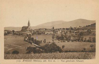 CPA FRANCE 69 " Aveize, Vue générale"