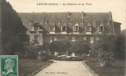 CPA FRANCE 69 " Ampuis, Le château''
