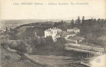 CPA FRANCE 69 " Millery, Château Descours, vue d'ensemble"