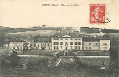CPA FRANCE 69 " Odenas , Château de la Chaise"