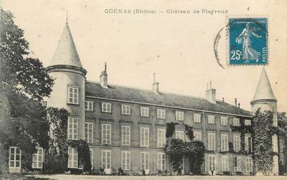 CPA FRANCE 69 " Odenas, Château de Pierreux"