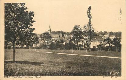 / CPA FRANCE 70 "Lure, Mont Châtel"