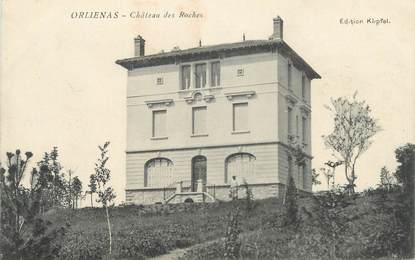 CPA FRANCE 69 "Orliénas, Château des Roches"