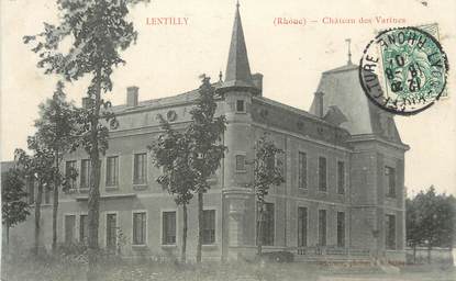 CPA FRANCE 69 "Lentilly, Château des Varines"