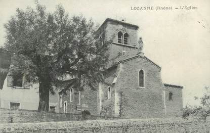 CPA FRANCE 69 "Lozanne, Vue d'ensemble"