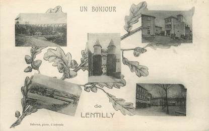 CPA FRANCE 69 "Lentilly, Vues"