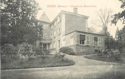 CPA FRANCE 69 "Lissieu, Château de Montvallon"