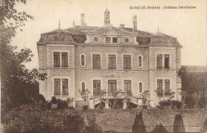 CPA FRANCE 69 " Dareizé, Château Devillaine"